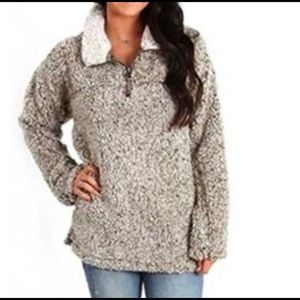 True Grit Sherpa pullover